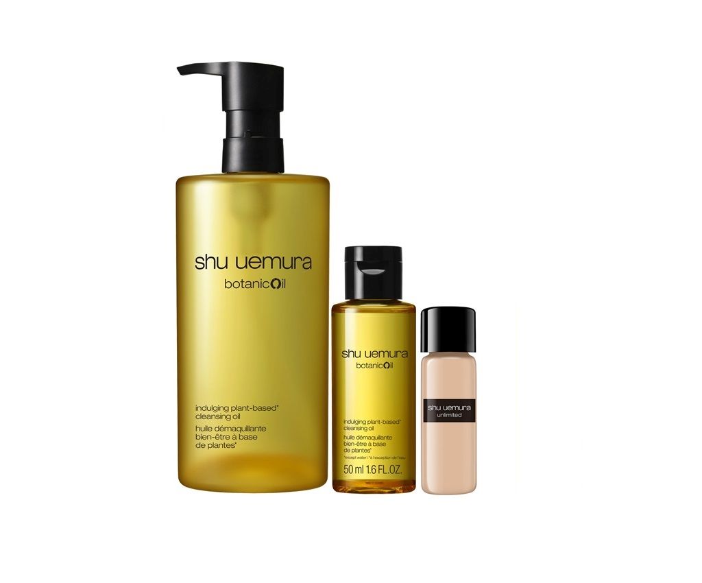 botanicoil indulging plant-based^ cleansing oil 450ml set